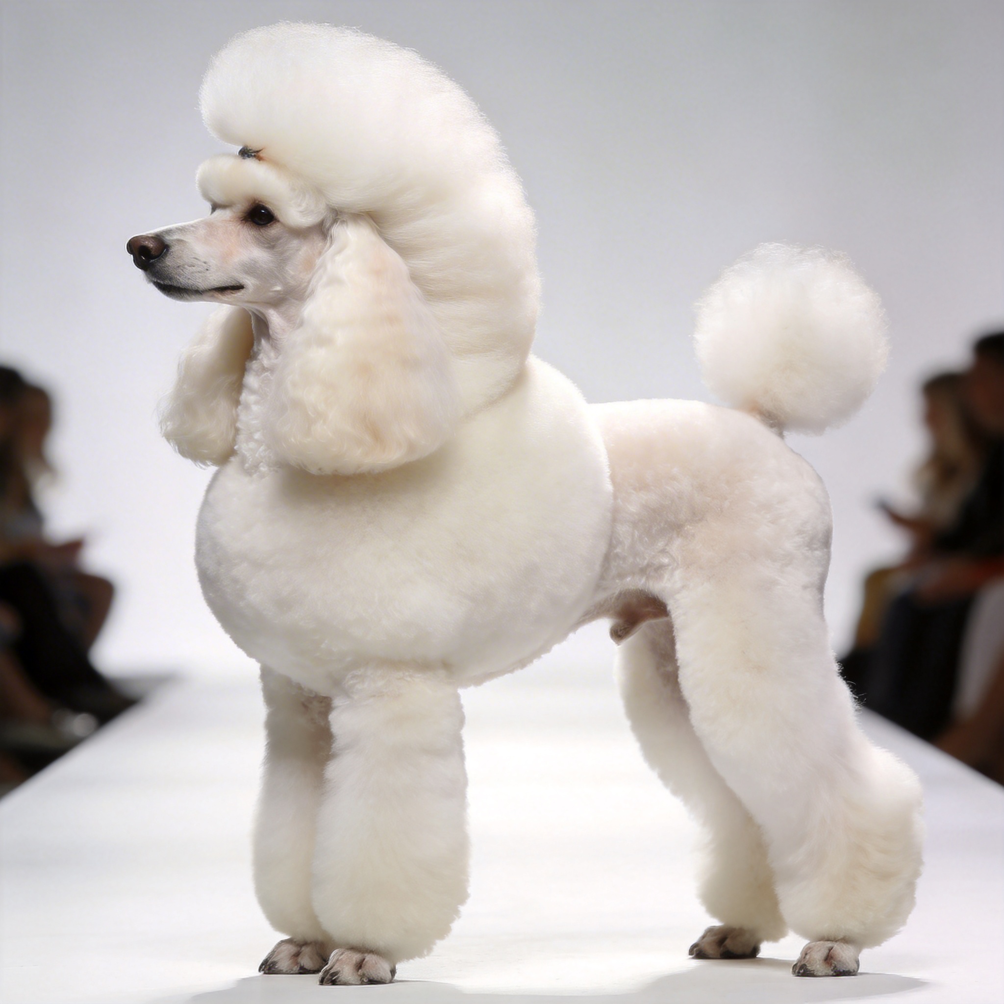 春天宠物美容师培训学校学员作品-宠物洗护美容案例